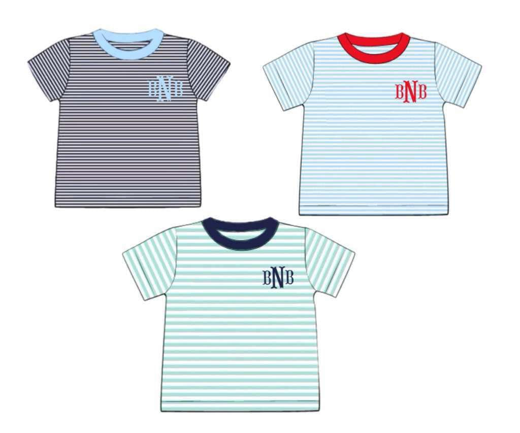 Pre Order 123: Trio Basics- Boys Knit Shirts