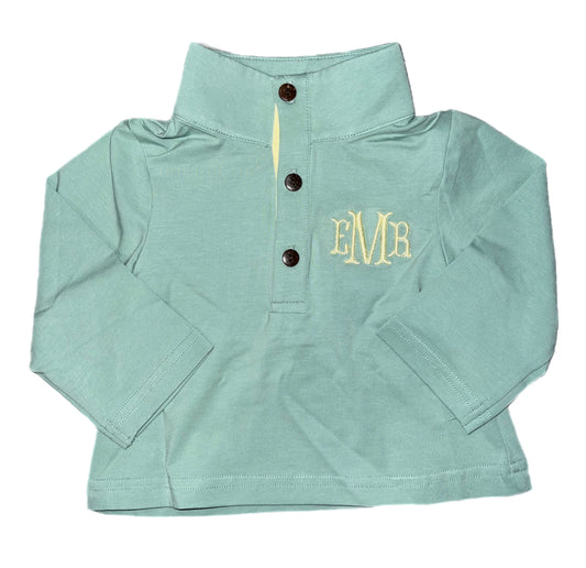 RTS: SBSC- Boys Sage Knit Pullover “EMR”